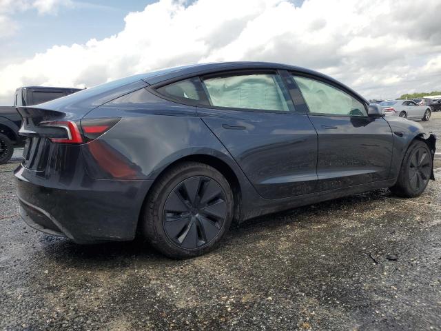 5YJ3E1EA7SF951290 - 2025 TESLA MODEL 3 GRAY photo 3