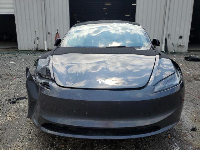 5YJ3E1EA7SF951290 - 2025 TESLA MODEL 3 GRAY photo 5