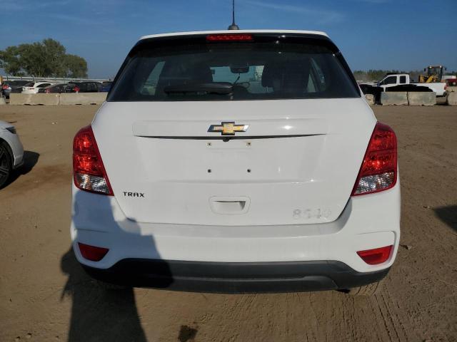 3GNCJKSBXHL228520 - 2017 CHEVROLET TRAX LS WHITE photo 6