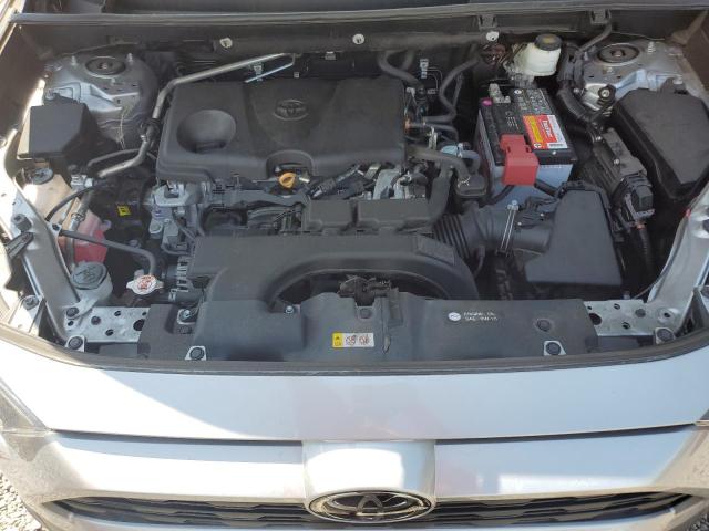 2T3K1RFV4MC127592 - 2021 TOYOTA RAV4 LE SILVER photo 11