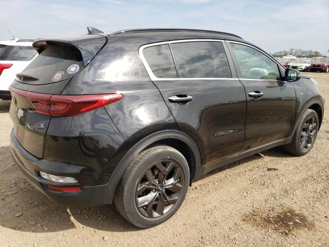 KNDP6CAC1L7636333 - 2020 KIA SPORTAGE S BLACK photo 3