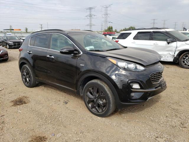 KNDP6CAC1L7636333 - 2020 KIA SPORTAGE S BLACK photo 4