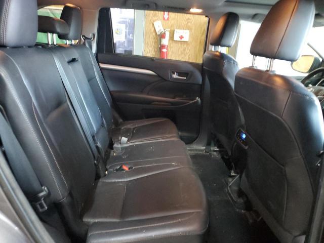 5TDJKRFH6FS176184 - 2015 TOYOTA HIGHLANDER XLE GRAY photo 11
