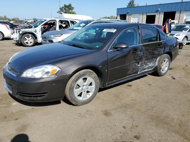 2G1WT57K491121789 - 2009 CHEVROLET IMPALA 1LT BROWN photo 1