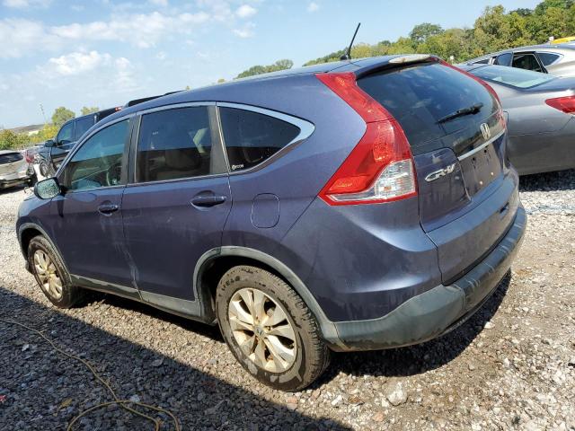 3CZRM3H51CG701881 - 2012 HONDA CR-V EX BLUE photo 2