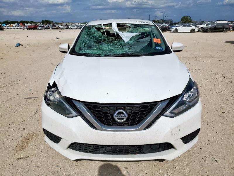 3N1AB7AP5KY289066 - 2019 NISSAN SENTRA S 白色 照片 5