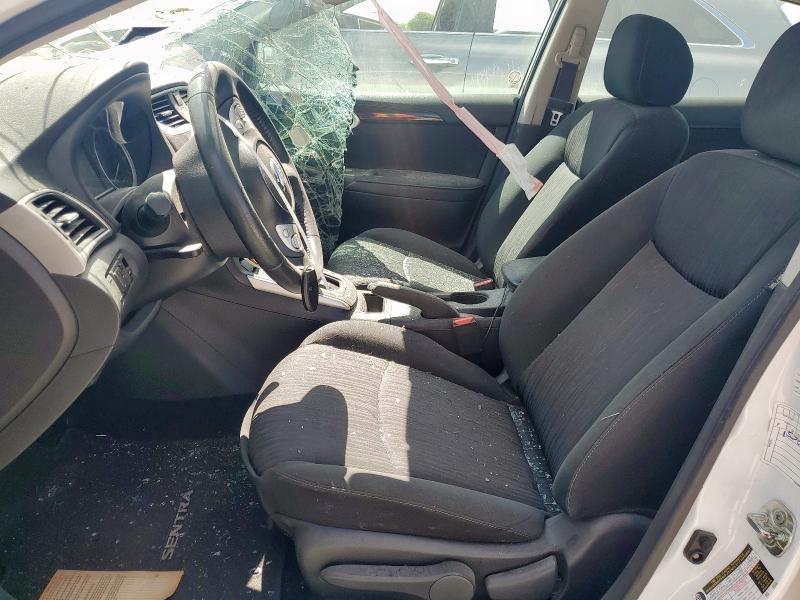 3N1AB7AP5KY289066 - 2019 NISSAN SENTRA S 白色 照片 7