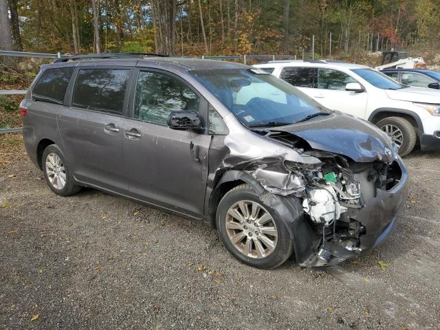 5TDDK3DC0FS103989 - 2015 TOYOTA SIENNA XLE GRAY photo 4