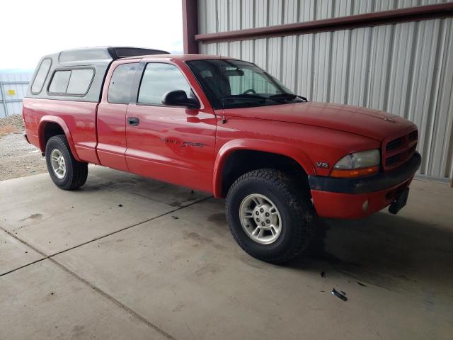 1B7GG22X9XS204570 - 1999 DODGE DAKOTA RED photo 4