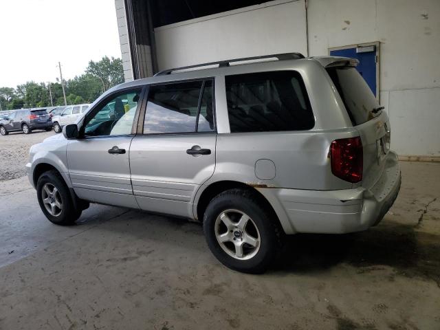2HKYF18504H596940 - 2004 HONDA PILOT EXL SILVER photo 2