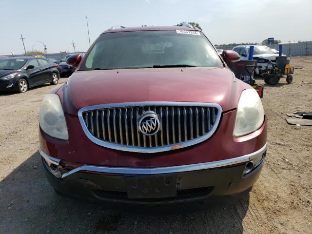 5GAEV23D29J175859 - 2009 BUICK ENCLAVE CXL RED photo 5