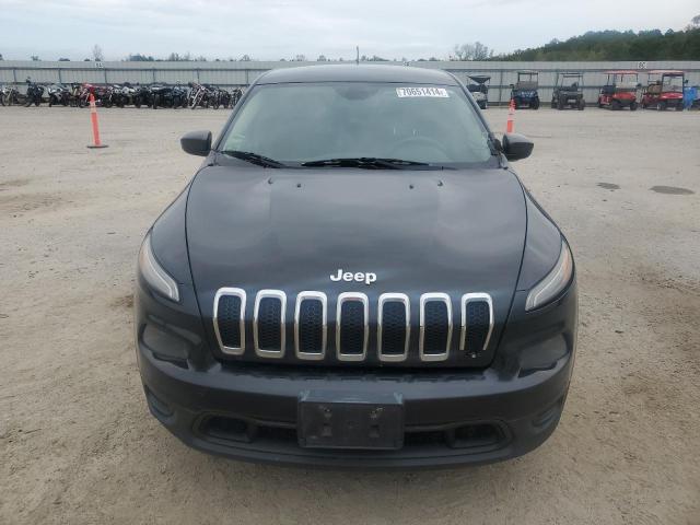 1C4PJMAB9EW273817 - 2014 JEEP CHEROKEE SPORT BLACK photo 5