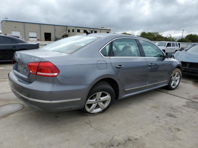 1VWCN7A30CC016764 - 2012 VOLKSWAGEN PASSAT SEL GRAY photo 3