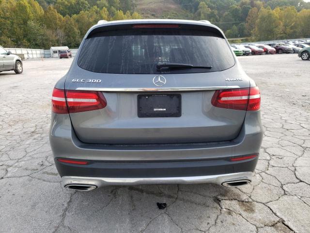 WDC0G4KB3JV104532 - 2018 MERCEDES-BENZ GLC 300 4MATIC GRAY photo 6