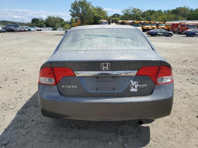 2HGFA1F57AH552917 - 2010 HONDA CIVIC LX GRAY photo 6