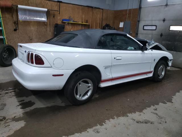 1FALP4449VF117339 - 1997 FORD MUSTANG WHITE photo 3