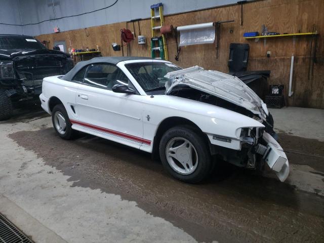 1FALP4449VF117339 - 1997 FORD MUSTANG WHITE photo 4