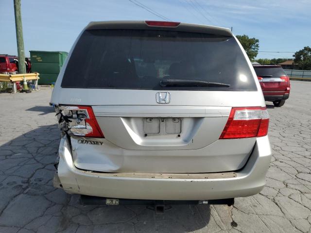 5FNRL38797B410485 - 2007 HONDA ODYSSEY EXL GRAY photo 6