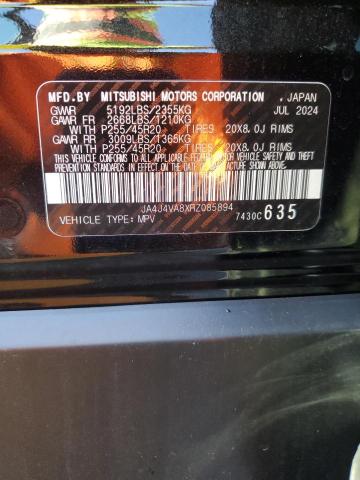 JA4J4VA8XRZ085894 - 2024 MITSUBISHI OUTLANDER SE Qara foto 13