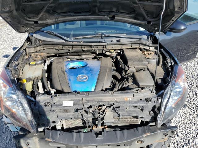 JM1BL1V84C1671013 - 2012 MAZDA 3 I BLACK photo 11