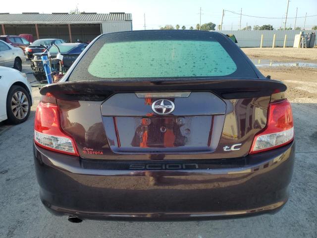JTKJF5C70B3018498 - 2011 TOYOTA SCION TC 勃艮第红 照片 6