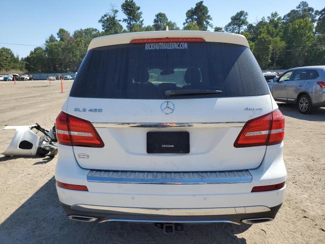 4JGDF6EE2KB240063 - 2019 MERCEDES-BENZ GLS 450 4MATIC WHITE photo 6