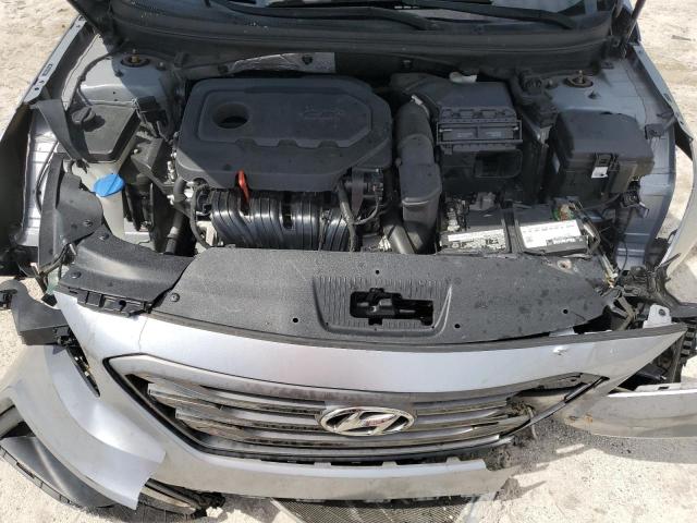 5NPE34AF0GH336445 - 2016 HYUNDAI SONATA SPORT SILVER photo 11