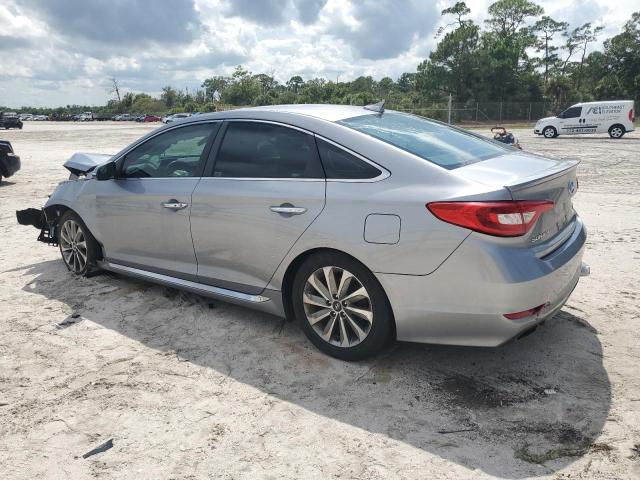 5NPE34AF0GH336445 - 2016 HYUNDAI SONATA SPORT SILVER photo 2