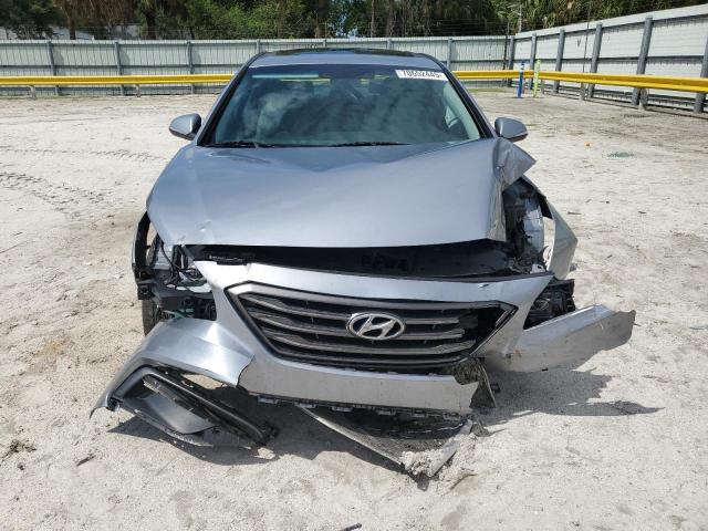 5NPE34AF0GH336445 - 2016 HYUNDAI SONATA SPORT SILVER photo 5