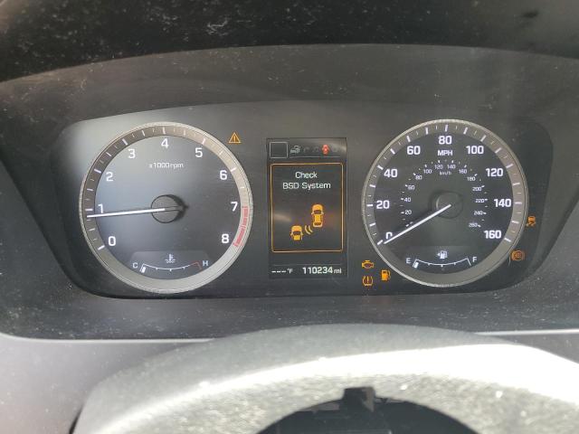 5NPE34AF0GH336445 - 2016 HYUNDAI SONATA SPORT SILVER photo 9