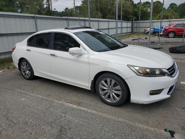 1HGCR2F88DA271126 - 2013 HONDA ACCORD EXL WHITE photo 4