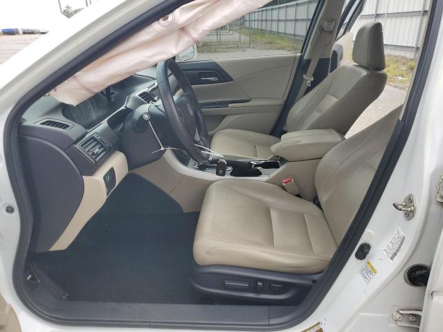 1HGCR2F88DA271126 - 2013 HONDA ACCORD EXL WHITE photo 7