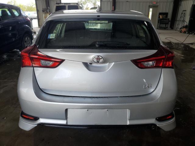 JTNKARJE4HJ537430 - 2017 TOYOTA COROLLA IM ვერცხლისფერი ფოტო 6