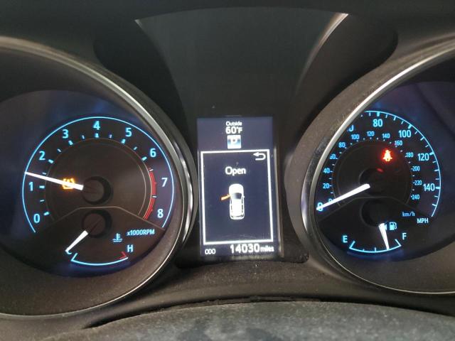 JTNKARJE4HJ537430 - 2017 TOYOTA COROLLA IM ვერცხლისფერი ფოტო 9