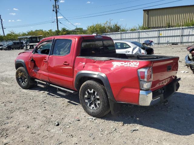 3TMCZ5AN1PM570820 - 2023 TOYOTA TACOMA DOUBLE CAB RED photo 2