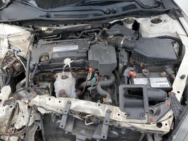 1HGCR2F33DA272995 - 2013 HONDA ACCORD LX WHITE photo 11
