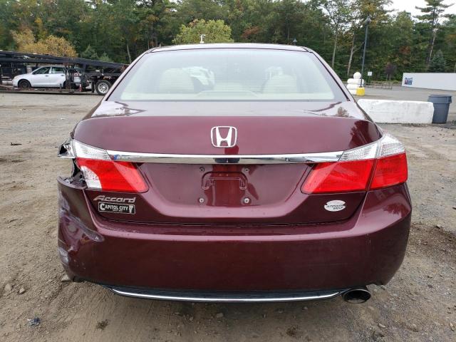 1HGCR2F72DA218946 - 2013 HONDA ACCORD EX BURGUNDY photo 6