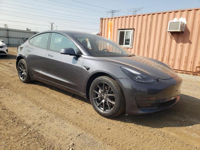 5YJ3E1EA2PF694014 - 2023 TESLA MODEL 3 GRAY photo 4