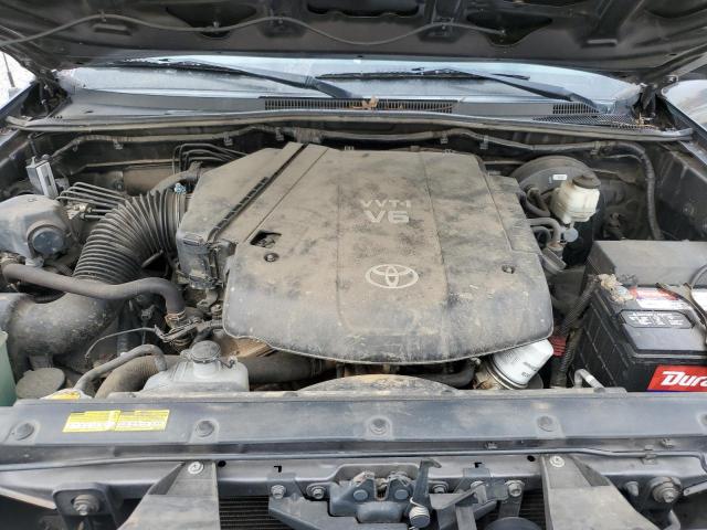 5TFJU4GN4DX041763 - 2013 TOYOTA TACOMA DOUBLE CAB PRERUNNER GRAY photo 11