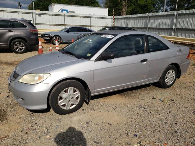 1HGEM22185L048431 - 2005 HONDA CIVIC DX VP SILVER photo 1