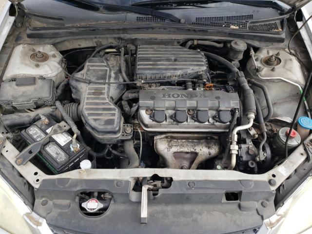 1HGEM22185L048431 - 2005 HONDA CIVIC DX VP SILVER photo 11