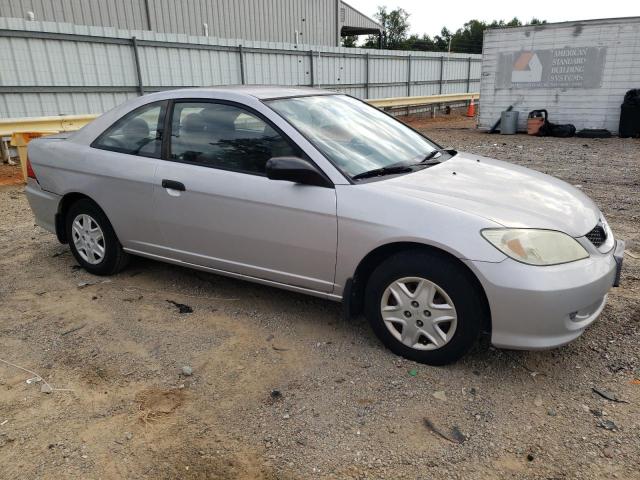 1HGEM22185L048431 - 2005 HONDA CIVIC DX VP SILVER photo 4