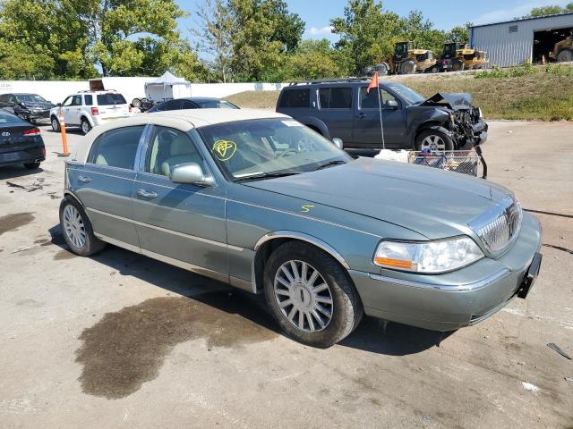 1LNHM81WX5Y640553 - 2005 LINCOLN TOWN CAR SIGNATURE TURQUOISE photo 4
