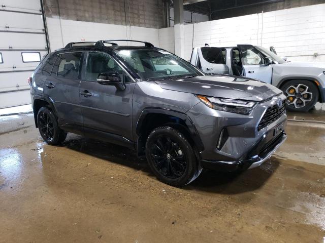 4T3E6RFV3PU128198 - 2023 TOYOTA RAV4 XSE CHARCOAL photo 4