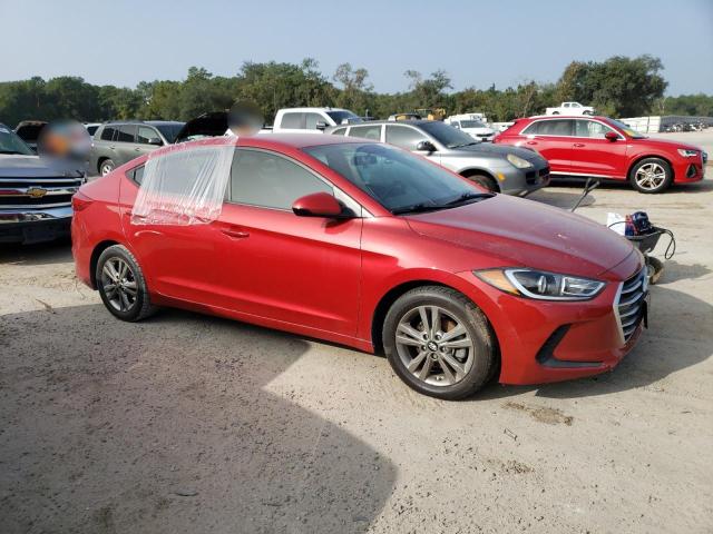 5NPD84LF5HH072005 - 2017 HYUNDAI ELANTRA SE RED photo 4