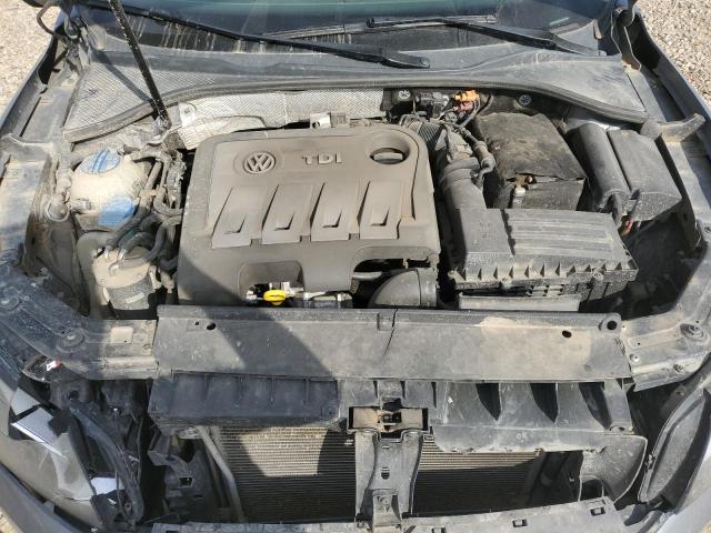 1VWCN7A3XEC047023 - 2014 VOLKSWAGEN PASSAT SEL GRAY photo 11