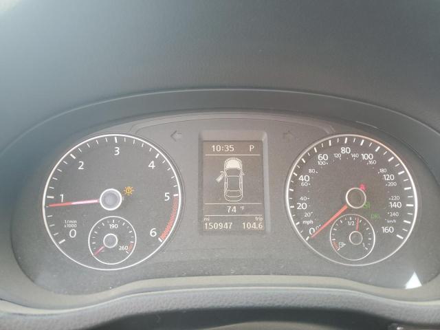 1VWCN7A3XEC047023 - 2014 VOLKSWAGEN PASSAT SEL GRAY photo 9