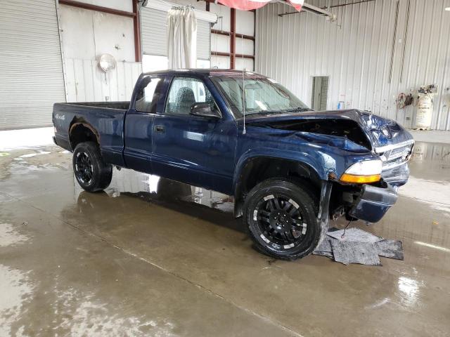 1D7HG32K44S657608 - 2004 DODGE DAKOTA SPORT ლურჯი ფოტო 4
