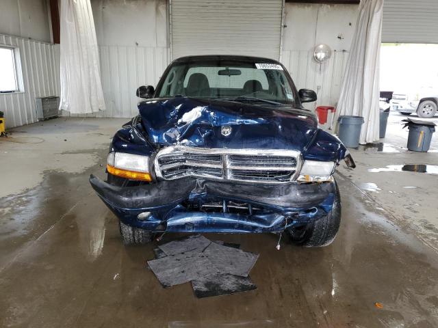 1D7HG32K44S657608 - 2004 DODGE DAKOTA SPORT ლურჯი ფოტო 5