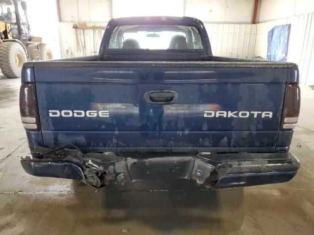 1D7HG32K44S657608 - 2004 DODGE DAKOTA SPORT ლურჯი ფოტო 6